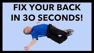 How to Fix A Tight Lower Back in 30 Seconds