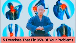 5 Exercises That Fix 95% OF Your Problems #wudang #taichi #healthylifestyle #fitness #kungfu