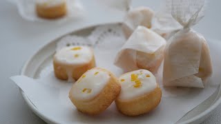 甘酸っぱさがちょっと後引く美味しさ🍋レモンキューブクッキー | Lemon Cube Cookies