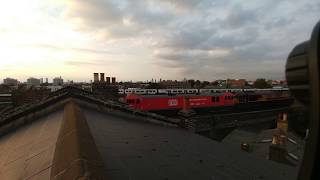 66004 with 92015 and the 'Water Train'