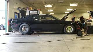 Epling Garage Hellcat Tuned by Tim Barth... spinning tires on the dyno.