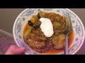 turkish food zucchini with ground beef