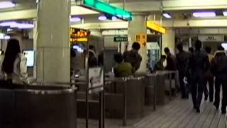 1992年の六本木駅 Roppongi Station 920126