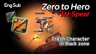 Zero to Hero 1H-Spear | Level 0 to Level 100 | Albion Online | Solo PvP