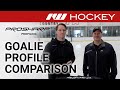 ProSharp Goalie Profile Comparison // On-Ice Insight