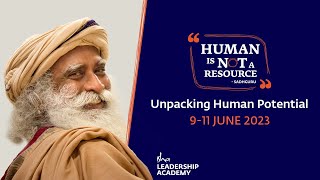 “Human is NOT a Resource” Program | 9-11 June 2023 | Unpacking Human Potential