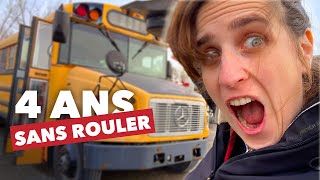 🤯 🚌 Il faut ENVOYER le Bus à 250km (SANS plaque) -  Notre autobus scolaire aménagé #65