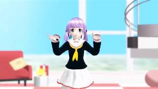 【MMD】 うらはらりゆらゆらる 【もちひよこ制服バージョン】