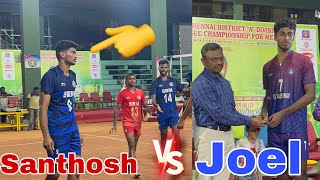 Set -2 | SRM Vs DG Vaishnav 🔥 Joel \u0026 Santhosh on 🔥 | #volleyball