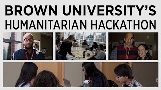 Hack for Humanity - Brown University's Humanitarian Hackathon