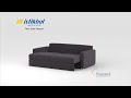 felix convertible sofa bed by sunset international istikbal