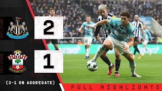 EXTENDED HIGHLIGHTS: Newcastle 2-1 Southampton | Carabao Cup