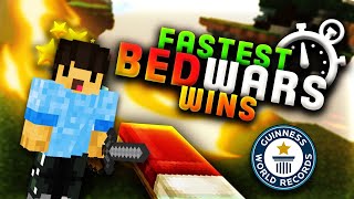 **WORLD RECORD ATTEMPT** fastest 4s Bedwars game Ft..Athul , Dekuu , Spooky