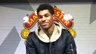 Marcus Rashford Receives FWA Tribute Award - Full Interview With Manchester United Striker