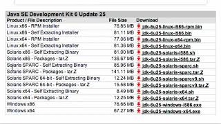 Android Application Development Tutorial 1 Download and Install the Java JDK