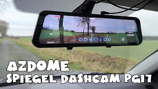 AZDOME PG17 4K Spiegel Dashcam 1080p Rückspiegelkamera