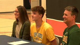 Illini West Basketball Standout Nolan Deitrich Signs With The Blazers Of John Wood