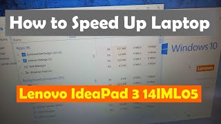 How to Speed Up Lenovo Laptop Windows 10 (10X FASTER ) #Lenovo IdeaPad 3 14IML05