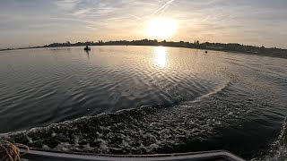 Trout fishing at Hanningfield Reservoir, end of September 2023