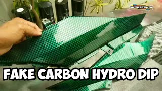 Fake Carbon Hydro dip using Samurai Paint ( diy tutorials )