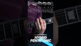 How To Learn Licks - Hybrid Pentatonic! #guitarlesson