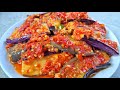 RESEP TERONG BALADO PEDAS MANIS || BALADO TERONG UNGU