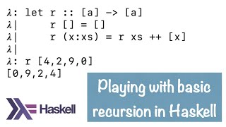 HPBE016: Playing with basic recursion in Haskell