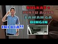 kulkas 2 pintu Aqua bawah ga dingin