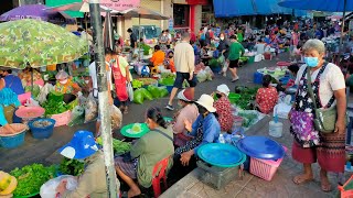 Amazing market, Ubon Ratchathani food sales market