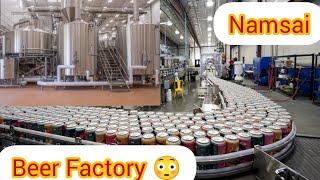 Aao dekhe beer kaise banta hai This is how beer is manufactured/ Itna cheap beer Arunachal main😳