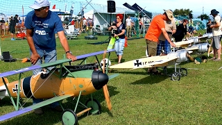 SCALE MODEL AIRPLANE ANTIK FLIGHT SHOW / Euroflugtag Rheidt 2016