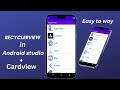 RECYCLERVIEW || EASY TO WAY || Android Studio || Java || Android development