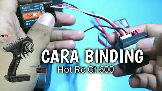 Cara binding Transmitter receiver Hot Rc Ct600 6chanel