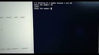 Guessing game in python| python games | Programming shorts