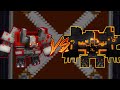 Redstone Monstrosity Vs. Netherite Monstrosity | 1.16.5 Minecraft (Mob Battle)