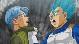 Vegeta embarrassed - I don't tolerate you losing to anyone you'll be the best or you are nothing.