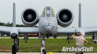 A-10 Warthogs - Airshow London 2018