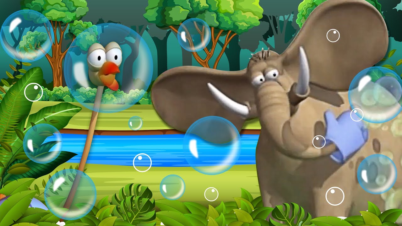 Gazoon Bubble Bath In The Jungle Jungle Book Diaries Funny Animal