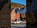 Autumn colors in Bergen, Norway #shorts