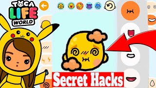 ПРИКОЛЬНЫЕ СЕКРЕТЫ и ЛАЙФХАКИ в ТОКА БОКА! НОВЫЙ РЕДАКТОР ЭМОЦИЙ 🤫😉Toca Life World Secret Hacks 🌍