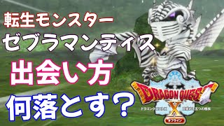 ドラクエ10オフライン 転生モンスター【ゼブラマンティス アイテム 居場所】一分攻略 │ ドラゴンクエスト10オフライン