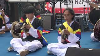 거창 대성중학쿄 풍물동아리 거창군 문화거리 활성화사업 축제 공연 23.10.28