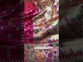 pure katan banarasi silk saree banarasi saree @jmshandlooms viral shorts