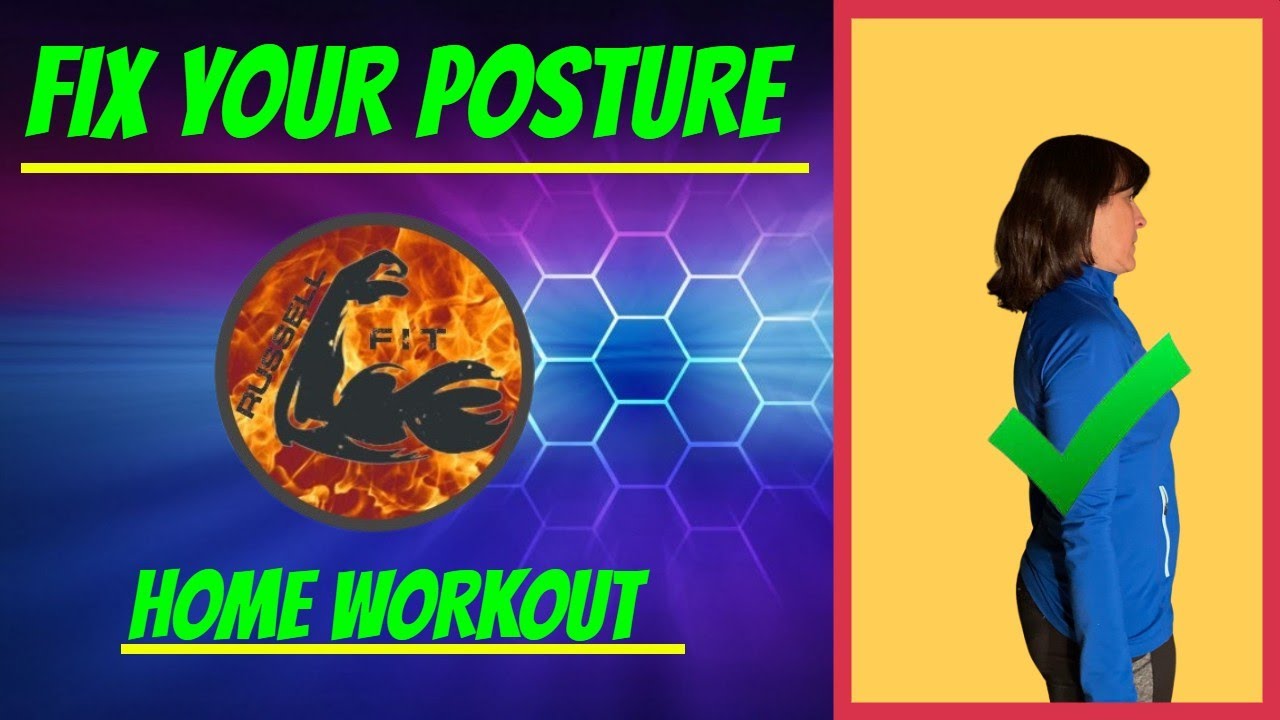 Easy Posture Fix Home Workout Youtube