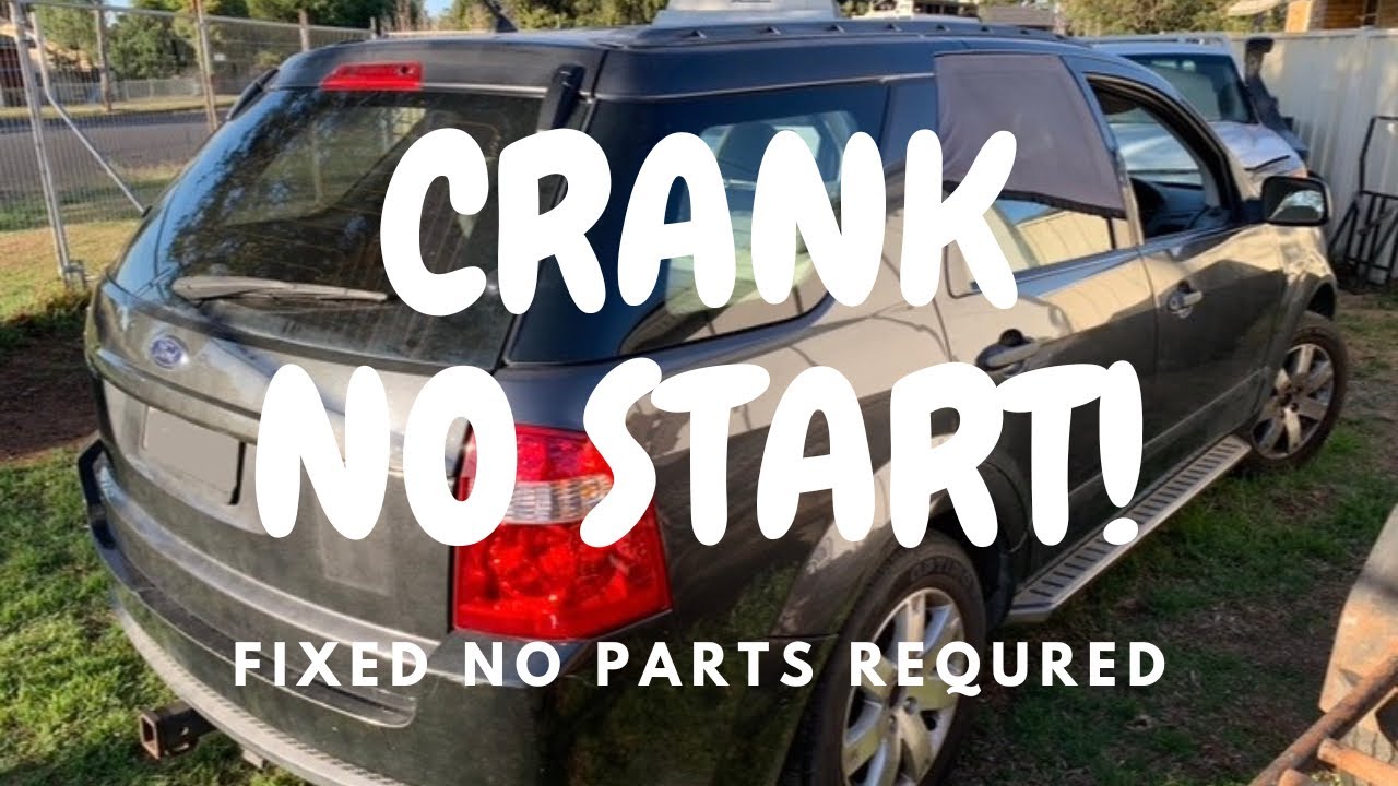 FORD Territory, Crank NO Start Fixed In 2 Minutes!!!! - YouTube