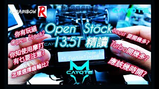 CAYOTE Crest X 基奧特 遙控車 1/10電動房車 電子變速 13.5T Open Stock 實測調教