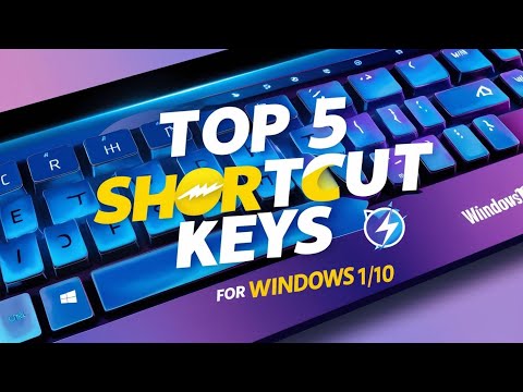 Top 5 Amazing and Useful Shortcut Keys [2024] | Shortcut Keys For Windows 11/10