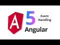 Event Handling in Angular