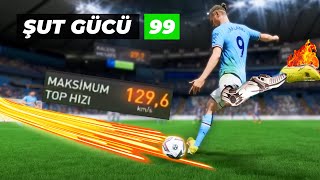 FIFA 23 ama HERKESE 99 ŞUT GÜCÜ VERDİM! // EN HIZLI ve SERT ŞUTLAR KALEYİ KIRACAK!