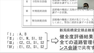 【講習会】橋梁点検結果の概要と補修計画の留意点　新潟県コンクリート診断士会　 近藤　治　R3.8.25